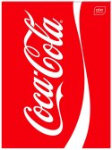 Zeszyt tematyczny A6 COCA COLA MAT+UV 32k. krata Interdruk (do słówek)