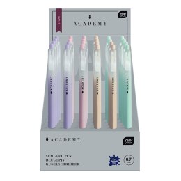 Długopis olejowy ACADEMY LIGHT Pastel wkład niebieski 0,7mm Interdruk