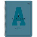 Kołozeszyt (kołonotatnik) A4+ ACADEMY Hybry 80k. 90g krata Interdruk