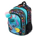 Plecak STITCH MINT ALOHA 4 KOMORY St.Majewski (bpl-58)