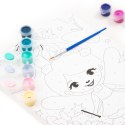 Zestaw kreatywny dla dzieci malowanie po numerach Kidea (OMNMAKA)