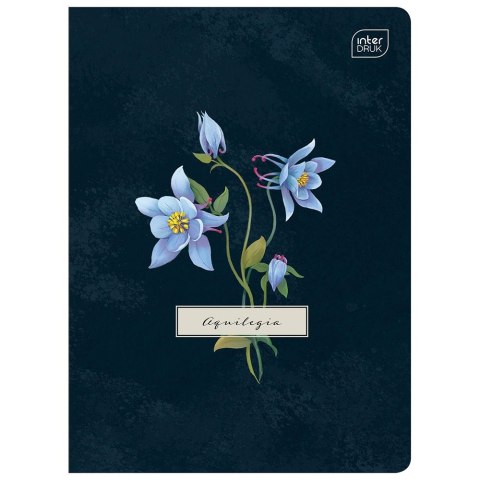 Zeszyt A5 HYBRID FLORI 80k. 70g krata Interdruk