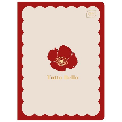Zeszyt A5 METALIC TUTTO BELLO 32k. 70g krata Interdruk