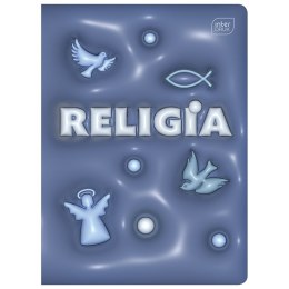 Zeszyt tematyczny A5 HYBRID religia 60k. 70g krata Interdruk (+pigułka wiedzy)
