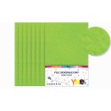 Filc kolor: zielony jasny 8 ark. [mm:] 200x297 Interdruk (IFILCJZIE)