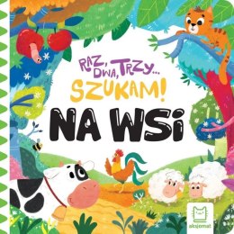 Książka dla dzieci Raz, dwa, trzy - szukam! Na wsi.