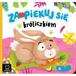 Książka dla dzieci Zaopiekuj się króliczkiem