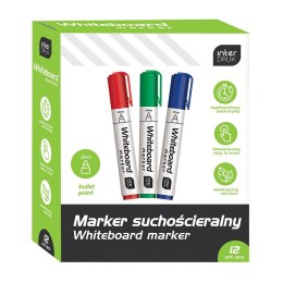 Marker suchościeralny wkład mix okrągła końcówka Interdruk (IMARTAB)