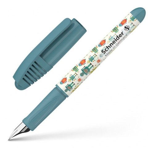 Pióro wieczne Zippi Cool Robots M niebieskie Schneider (SR168922)