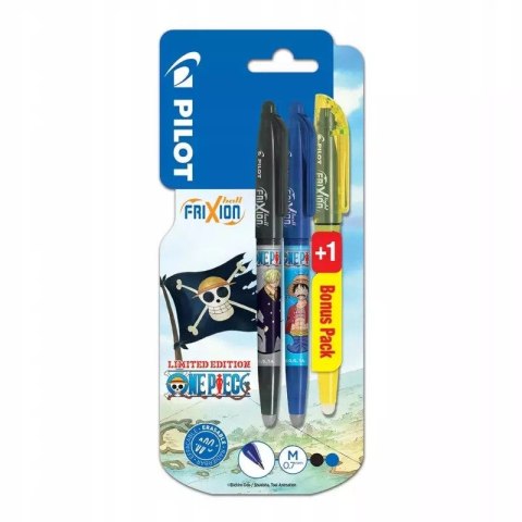 Zestaw piśmienniczy One Piece Frixion NIEB.+CZARNY+ ZAKREŚLACZ Pilot (PIBL1449485)
