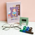 Zeszyt A5 BOOKWORM/RETRO 32k. 70g krata Top 2000 (400169402)