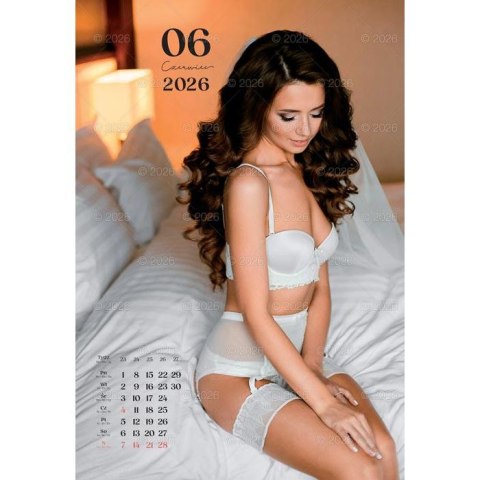 Kalendarz ścienny 13-planszowe 320mm x 470mm Lucrum (RW11)