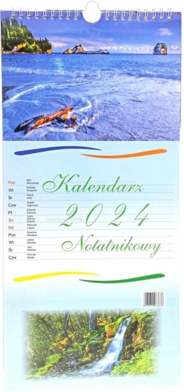 Kalendarz ścienny notatnikowy 210mm x 450mm Darrieus