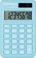 Kalkulator kieszonkowy jasnoniebieski Donau Tech (K-DT2082-17)