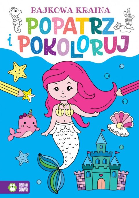 Książeczka edukacyjna Bajkowa kraina Zielona Sowa