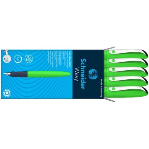 Pióro wieczne Wavy zielone Schneider (SR162134)