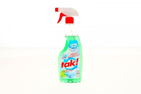 Płyn do mycia szyb dozownik jabłko 500ml Tak