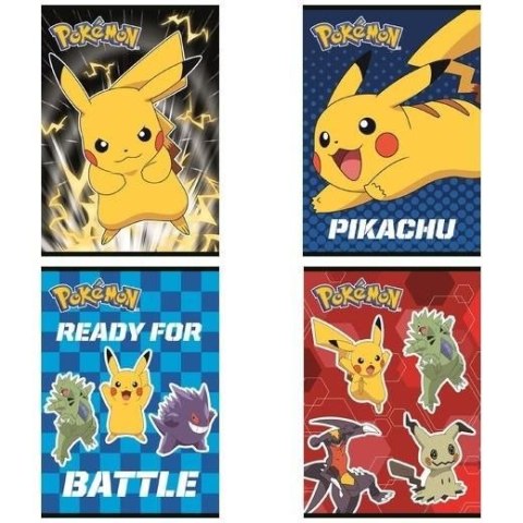 Zeszyt A5 Pokemon 32k. 70g krata Unipap