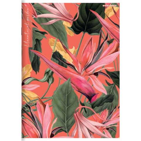 Zeszyt A4 FLOWERS 60k. 70g krata Top 2000 (400169430)
