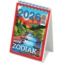 Kalendarz biurkowy MINI ZODIAK stojący 85mm x 120mm Telegraph
