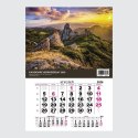 Kalendarz ścienny JEDNODZIELNY GÓRY A4 210mm x 295mm Press