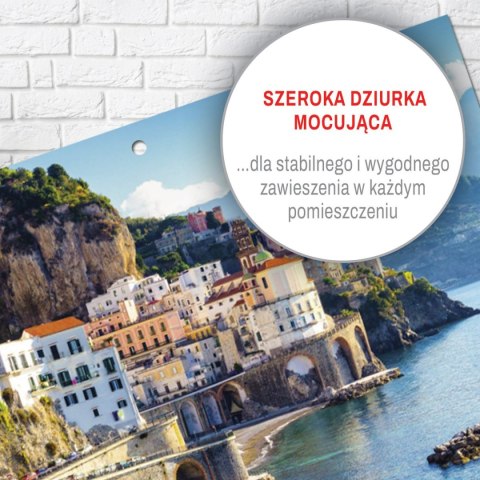 Kalendarz ścienny JEDNODZIELNY WIDOK A4 210mm x 295mm Press