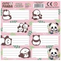 Naklejka na zeszyt Panda Derform (NNZPA10)