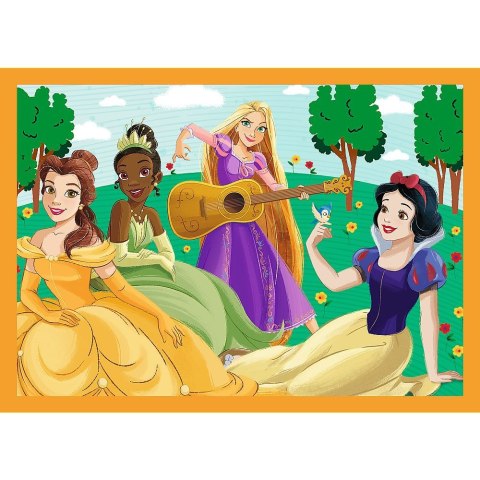 Puzzle Disney Princess Bajkowe historie 4w1 el. Trefl (34651)