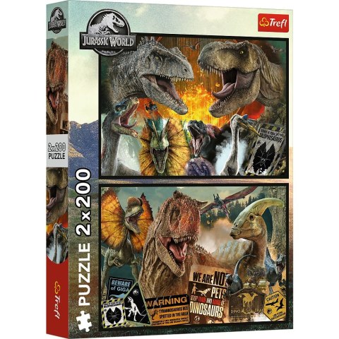 Puzzle Universal Jurrasic World 2x200 el. Trefl (13316)