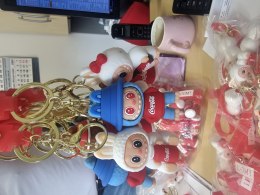 Brelok bubu gumowy mix pakowany po 10 szt.