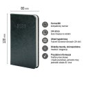 Kalendarz książkowy (terminarz) Premium Lux B7 Press (tygodniowy)