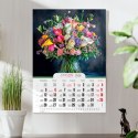 Kalendarz ścienny A4 BUKIETY A4 x 300mm Press (5904830713442)