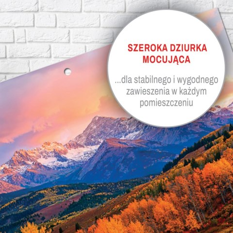 Kalendarz ścienny GÓRY 310mm x 790mm Press