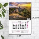 Kalendarz ścienny JEDNODZIELNY GÓRY A4 210mm x 295mm Press