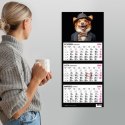 Kalendarz ścienny PIES 310mm x 790mm Press