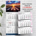 Kalendarz ścienny PREMIUM trójdzielny A4 Press (DROGA)