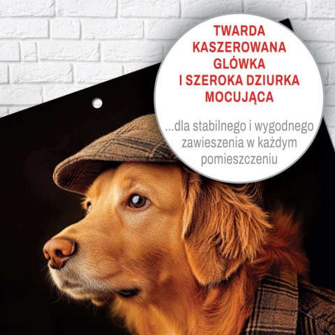 Kalendarz ścienny PREMIUM trójdzielny A4 Press (PIES)