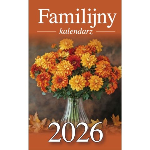 Kalendarz ścienny ZDZIERAK FAMILIJNY B7 Press