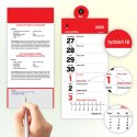 Kalendarz ścienny na lodówkę z magnesem 120mm x 270mm Press (kulinarny)