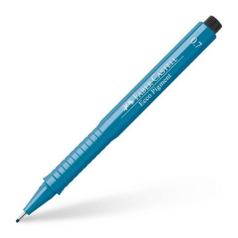 Cienkopis kreślarski Ecco Pigment wkład niebieski 0,7mm Faber Castell (166751)