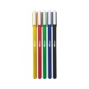 Długopis żelowy CLASSIC żelowy 5kol wkład mix 0,8mm Strigo (SSC426)