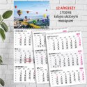 Kalendarz ścienny BUKIET 310mm x 790mm Press