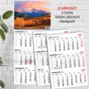 Kalendarz ścienny GÓRY 310mm x 790mm Press