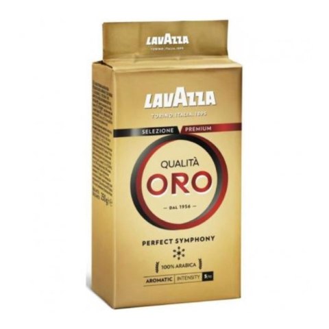 Kawa Lavazza Qualita Oro | 250g | Mielona | rynek włoski | karton 20 szt.