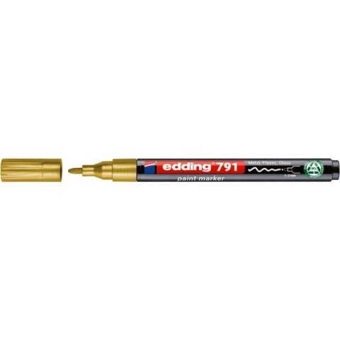 Marker olejowy PCR E-791 wkład złoty 1,0-2,0mm okrągła końcówka Edding (ED-791PCR053)