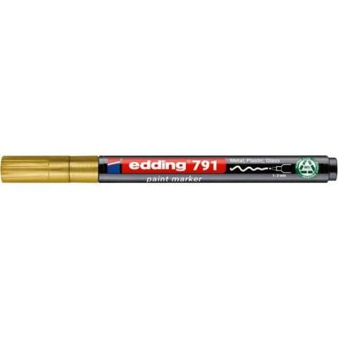 Marker olejowy PCR E-791 wkład złoty 1,0-2,0mm okrągła końcówka Edding (ED-791PCR053)