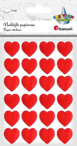Naklejka (nalepka) Craft-Fun Series serca Titanum (88x120)