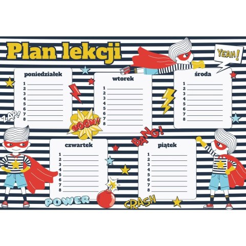 Plan lekcji Superbohater Henry (5907465668910)