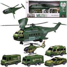 Helikopter z pojazdami wojskowymi Trifox (A-2166)