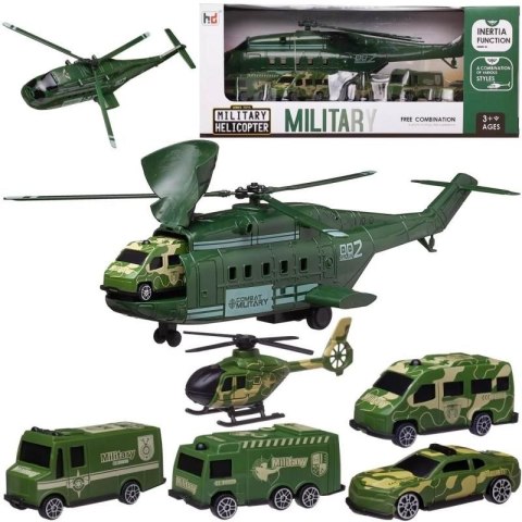 Helikopter z pojazdami wojskowymi Trifox (A-2166)